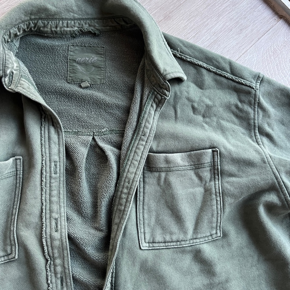 Aerie Olive Utility Jacket - Picture 4 of 10